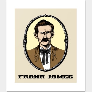 Frank James Posters and Art